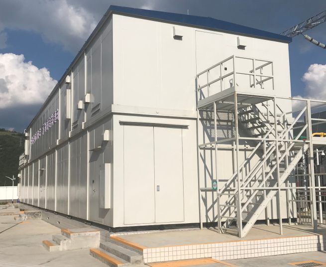 电力升压站预制舱结构受力强度